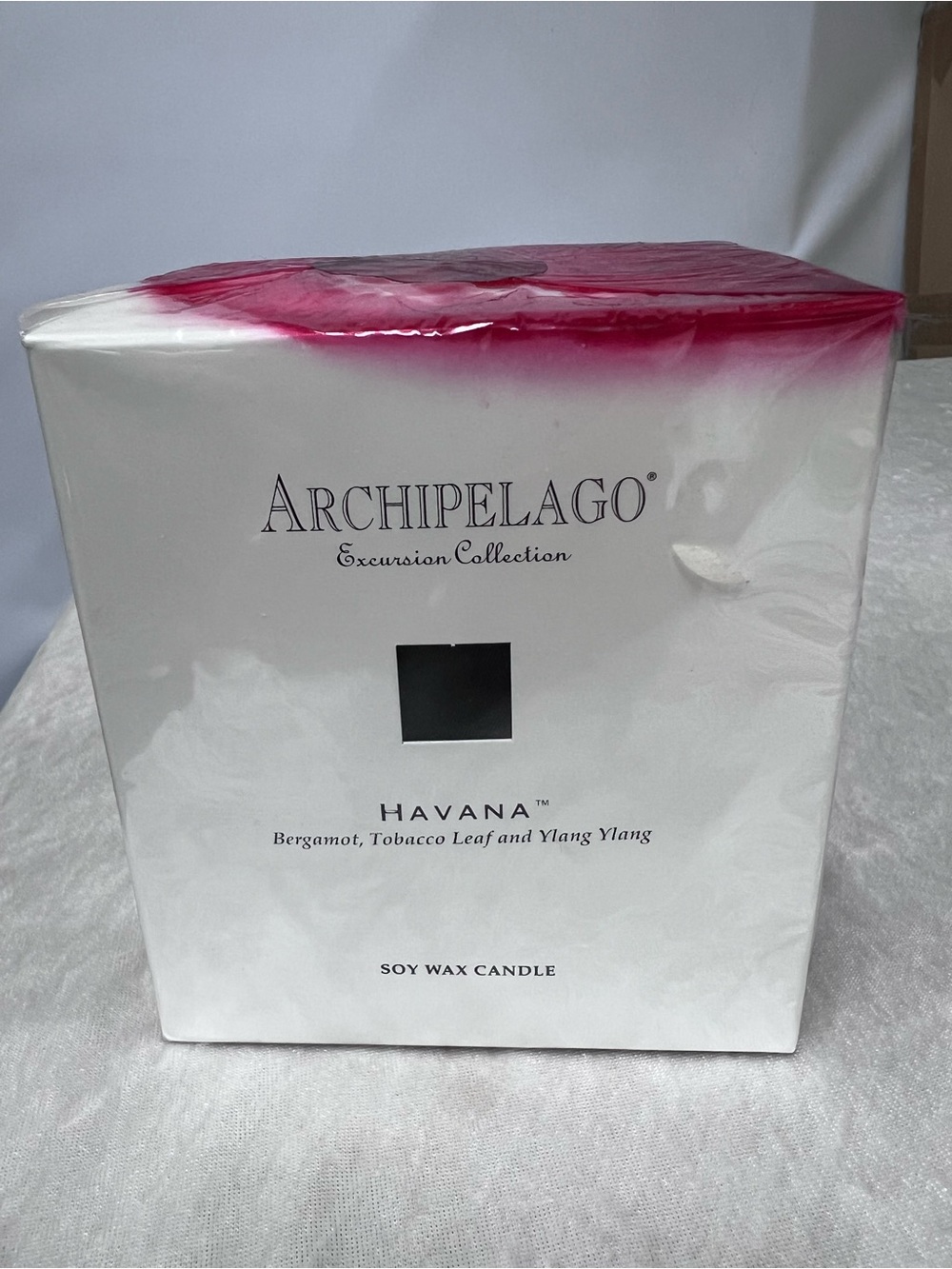 Archipelago Excursion collection Havana Soy Wax Candle Sealed 9.5 oz.